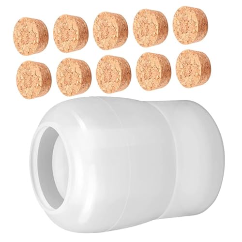 AKOOSY Silikonform für DIY Aufbewahrungsglas Weiche Elastische Gießform für Harz Schmuck und Dekorationsbehälter mit Stopfen für Kreative Bastelprojekte AKOOSY Silikonform für DIY Aufbewahrungsglas Weiche Elastische Gießform für Harz Schmuck und Dekorationsbehälter mit Stopfen für Kreative Bastelprojekte von AKOOSY
