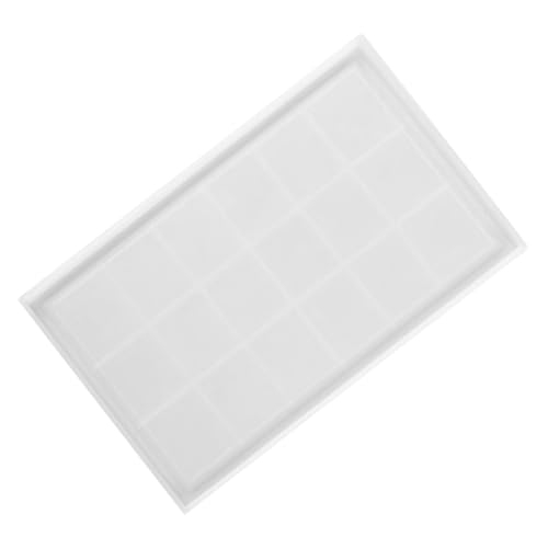 AKOOSY Silikonform für DIY Untersetzer Langlebig Elastisch Hohe Reißfestigkeit Leicht zu Reinigen für Epoxidharz Gießformen Kreative Tischmatten Herstellung von AKOOSY