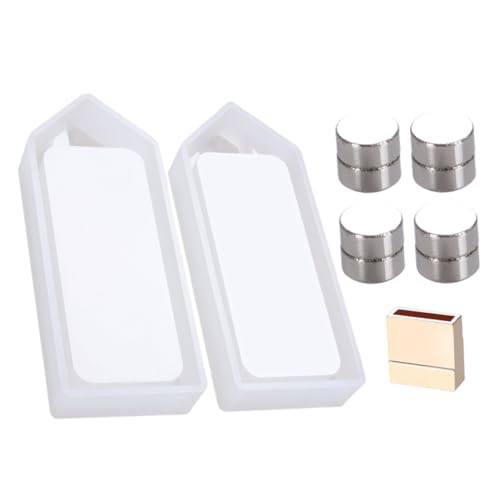 AKOOSY Silikonform für Sparbüchse Transparent Flexible DIY Epoxidharz Gießform Umweltfreundlich Langlebig für Handgemachte Geldboxen und Kreative Dekorationen von AKOOSY