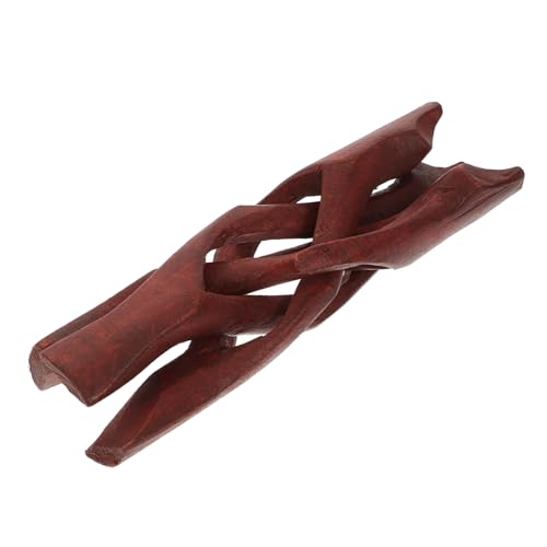 AKOOSY Solid Wood Tripod Display Stand für Abalone Snake Shape Design Vielseitig Einsetzbar als Dekoration Kristallkugelhalter und Räucherstäbchenständer und Kompakt von AKOOSY