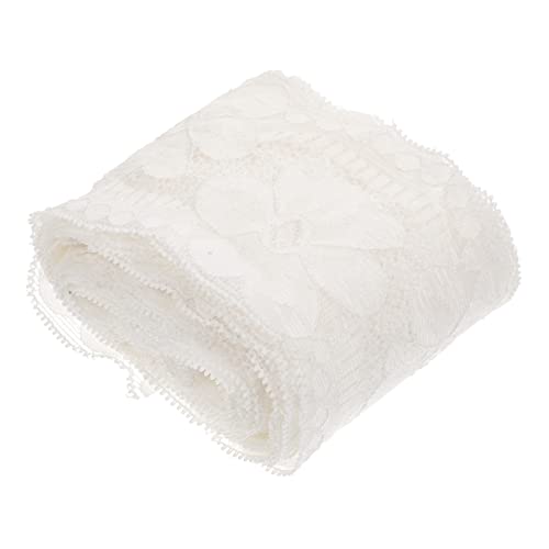 AKOOSY Stretch-spitze Spitzenbesatz Rüsche Bestickte Spitze Dekoration Schnürsenkel Stoffspitze Schwarze Spitze Dekorativ Trimmen Dünn Empfindlicher Kleidungsstoff Nylongarn Weiß AKOOSY Stretch-spitze Spitzenbesatz Rüsche Bestickte Spitze Dekoration Schnürsenkel Stoffspitze Schwarze Spitze Dekorativ Trimmen Dünn Empfindlicher Kleidungsstoff Nylongarn Weiß von AKOOSY