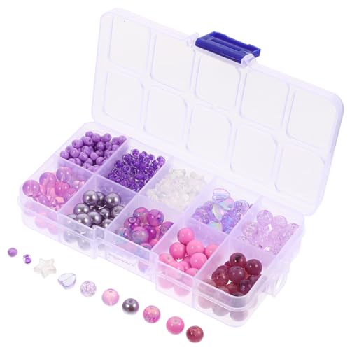 AKOOSY Teilige DIY Glas perlen Runde Lose Schmuckperlen für Halsketten und Armbänder Einfach zu Fädeln Vielseitig für Kreative Schmuckherstellung und Bastelprojekte von AKOOSY