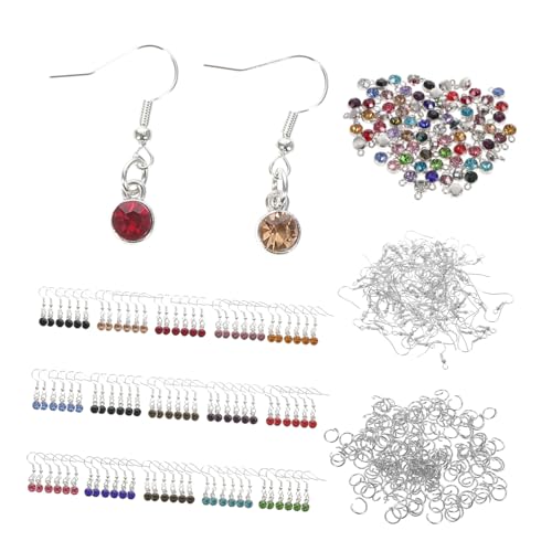 AKOOSY Teiliges DIY Ohrhaken aus Langlebiger Vielseitige Schmuckzubehör für Kreative Ohrringe und Schlüsselanhänger zum Gemeinsamen Basteln und Personalisieren von AKOOSY