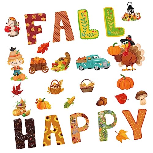 AKOOSY Thanksgiving Bastelset Teilig Stabilem Karton mit Klebepunkten Bunte Herbst Pinnwand Dekoration für Klassenzimmer Kindergärten mit Kürbis Ahornblatt Sonnenblume Truthahn AKOOSY Thanksgiving Bastelset Teilig Stabilem Karton mit Klebepunkten Bunte Herbst Pinnwand Dekoration für Klassenzimmer Kindergärten mit Kürbis Ahornblatt Sonnenblume Truthahn von AKOOSY