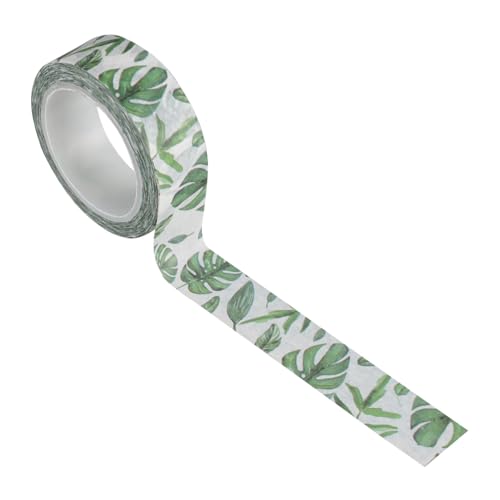 AKOOSY Tropical Plants Washi Tape Klebestreifen für DIY Basteln Notizbuch Dekoration Langlebiges Leichtes Klebeband für Scrapbook Karten Geschenke Pflanzenmuster AKOOSY Tropical Plants Washi Tape Klebestreifen für DIY Basteln Notizbuch Dekoration Langlebiges Leichtes Klebeband für Scrapbook Karten Geschenke Pflanzenmuster von AKOOSY