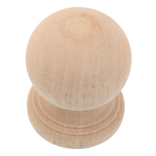 AKOOSY Unlackierter Massivholz Treppenpfosten Kugel Endstück Robustes Rustikales Lampenaufsatz Holzsäulen Dekor Klassischer Römischer Stil für Möbel Geländer DIY AKOOSY Unlackierter Massivholz Treppenpfosten Kugel Endstück Robustes Rustikales Lampenaufsatz Holzsäulen Dekor Klassischer Römischer Stil für Möbel Geländer DIY von AKOOSY