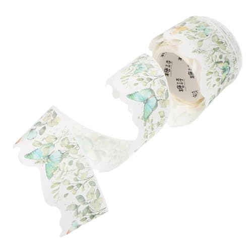 AKOOSY Washi Tape Blumenmuster Buntes Klebeband DIY Scrapbooking Dekoration für Tagebuch Geschenkverpackung Kreative Bastelmaterialien Langlebig und Farbecht von AKOOSY
