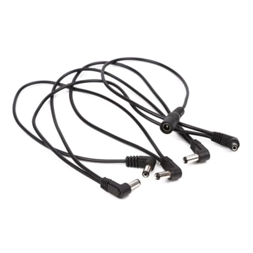 AKOOSY Wege Rechtwinkliges Daisy Chain Stromkabel für Gitarren und Bass Effektpedale Langlebiges Netzteilkabel mit Federkontakten Kompatibel Pedalen Geräuschisoliert Einfach zu Bedienen AKOOSY Wege Rechtwinkliges Daisy Chain Stromkabel für Gitarren und Bass Effektpedale Langlebiges Netzteilkabel mit Federkontakten Kompatibel Pedalen Geräuschisoliert Einfach zu Bedienen von AKOOSY