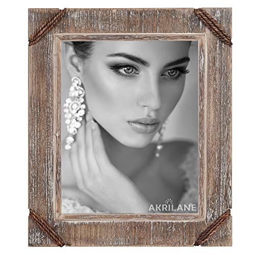 AKRILANE 11x14 Bilderrahmen Holz Rustikal Dekorativ Distressed & Vintage Look Fotorahmen Wanddekoration für Wandhalterung & Tischplatte Display für Wohnkultur - 11 x 14 Hochzeit Bilderrahmen - Stil D AKRILANE 11x14 Bilderrahmen Holz Rustikal Dekorativ Distressed & Vintage Look Fotorahmen Wanddekoration für Wandhalterung & Tischplatte Display für Wohnkultur - 11 x 14 Hochzeit Bilderrahmen - Stil D von AKRILANE
