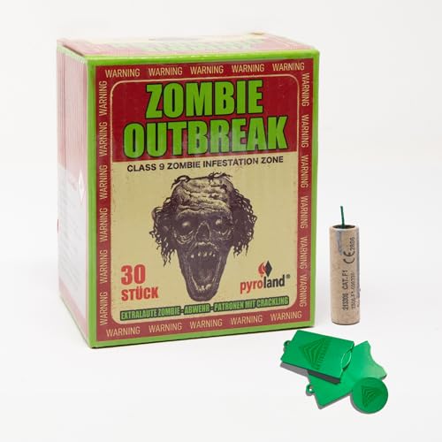 AKTIVHANDEL Zombie Outbreak, 30 Stück, Böller der Kategorie F1, Feuerwerk für Pranks, Feiern oder Neujahrsfeuerwerk, inkl. Einkaufswagenchip AKTIVHANDEL Zombie Outbreak, 30 Stück, Böller der Kategorie F1, Feuerwerk für Pranks, Feiern oder Neujahrsfeuerwerk, inkl. Einkaufswagenchip von AKTIVHANDEL