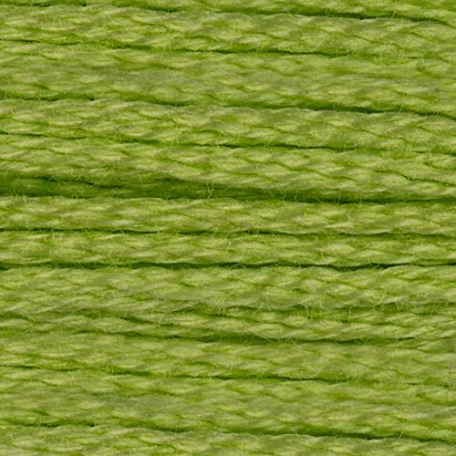 CXC Amo DMC 1–35 Kreuzstich-Stickgarn, komplettes Set, farbechte Baumwollseide, farblich passende DMC (16 – Light Chartreuse) von AKxStitch