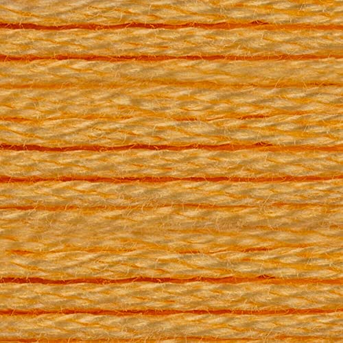 CXC Amo DMC 1–35 Kreuzstich-Stickgarn, komplettes Set, farbechte Baumwollseide, farblich passende DMC (19 – mittelhelles Herbstgold) von AKxStitch