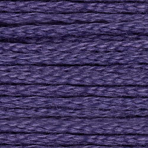 CXC Amo DMC 1–35 Kreuzstich-Stickgarn, komplettes Set, farbechte Baumwollseide, farblich passende DMC (31 – Blaubeere) von AKxStitch
