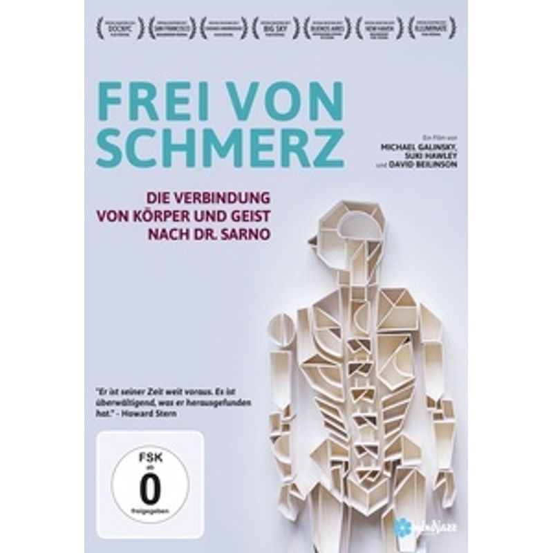Frei Von Schmerz - Die Verbindung Von Körper & Geist Nach Dr. Sarno (DVD) von AL!VE