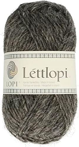 ÁLAFOSS - Icelandic wool yarn 1522-0058 Garn, 0058 Grau, 50g/1.75oz. 100m/109yd, 100 meter von ÁLAFOSS - Icelandic wool yarn