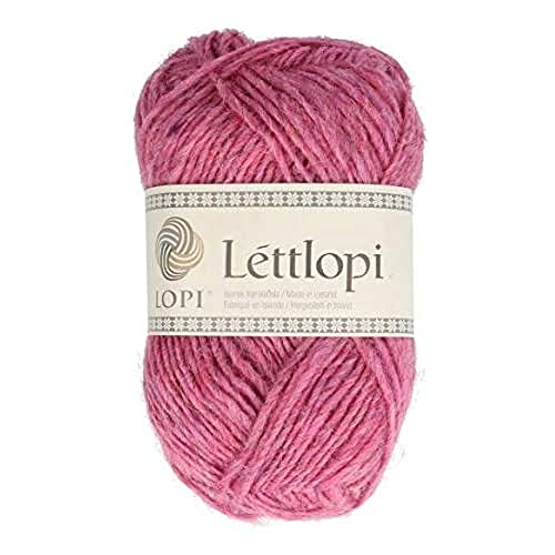 ÁLAFOSS - Icelandic wool yarn 1522-1412 Garn, pink heather, 50g/1.75oz. 100m/109yd von ÁLAFOSS - Icelandic wool yarn