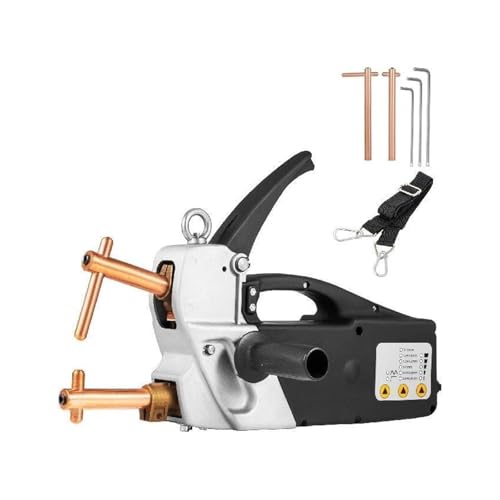 ALAIAS 400 V Elektrischer Punktschweißer Tragbare Handschweißpistole 2,0 + 2,0 mm Einfach zu bedienen für Profis und Anfänger (Color : 400V) von ALAIAS