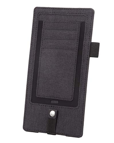 Alassio 30133 - Utensilienband A5 OPERA, Utensilienhalter in anthrazit, Notizbuch Accessoire aus Polyester, Band mit Handyfach, Fach für Kabel und Kopfhörer, Stiftschlaufe und 3 Visitenkartenfächer Alassio 30133 - Utensilienband A5 OPERA, Utensilienhalter in anthrazit, Notizbuch Accessoire aus Polyester, Band mit Handyfach, Fach für Kabel und Kopfhörer, Stiftschlaufe und 3 Visitenkartenfächer von ALASSIO