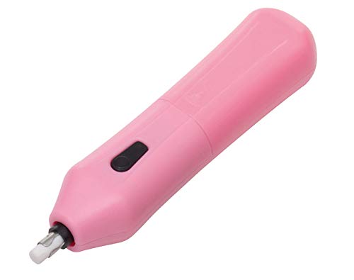 bind 70524 Elektrischer Radierer, Radiergummi aus Kunststoff, batteriebetrieben, 2x AAA-Batterien erforderlich, Radiergerät mit 10 Ersatzminen, für professionelle und persönliche Zwecke, rosa bind 70524 Elektrischer Radierer, Radiergummi aus Kunststoff, batteriebetrieben, 2x AAA-Batterien erforderlich, Radiergerät mit 10 Ersatzminen, für professionelle und persönliche Zwecke, rosa von ALASSIO