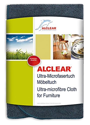 ALCLEAR A257343M Ultra-Microfasertuch Premium Möbeltuch Poliertuch, Möbelpflege ohne Schlieren oder Kratzer, 40 x 40 cm, Anthrazit, Mikrofasertuch Haushalt ALCLEAR A257343M Ultra-Microfasertuch Premium Möbeltuch Poliertuch, Möbelpflege ohne Schlieren oder Kratzer, 40 x 40 cm, Anthrazit, Mikrofasertuch Haushalt von ALCLEAR