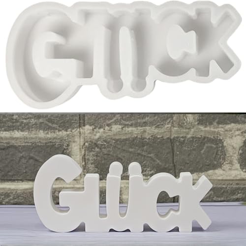ALEFBET Silikonform Glück,Silikonformen Gießformen Glück,Silikon Gießform Glück,Gipsformen zum Gießen, Epoxidharz Formen Glück S1575 ALEFBET Silikonform Glück,Silikonformen Gießformen Glück,Silikon Gießform Glück,Gipsformen zum Gießen, Epoxidharz Formen Glück S1575 von ALEFBET