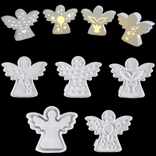 ALEFBET Silikonform Licht Engel,Silikonformen Gießformen Lichter,Silikonform Engel für Led,Silikon Gießform Engel Licht,Gipsformen zum Gießen, Epoxidharz Formen S1213 ALEFBET Silikonform Licht Engel,Silikonformen Gießformen Lichter,Silikonform Engel für Led,Silikon Gießform Engel Licht,Gipsformen zum Gießen, Epoxidharz Formen S1213 von ALEFBET