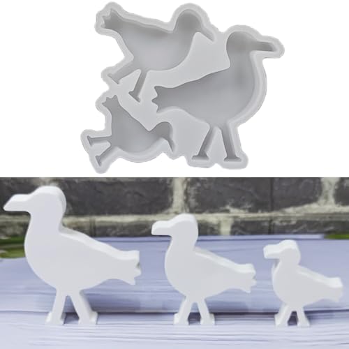 ALEFBET Silikonform Möwe, Silikonformen Gießformen Möwe, Silikonformen Möwe, Silikon Gießform Möwe, Gipsformen zum Gießen, Epoxidharz Formen Möwe S1354 (Möwe B) von ALEFBET