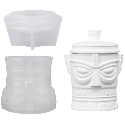 ALEFBET Silikonform Tasse,Griechische Mythologie Tasse Kerzenformen zum Gießen,Gießform Tasse Gips,Silikonformen Gießformen Tassen,Silikonform Becher für Epoxidharz (Antike Zivilisation) von ALEFBET