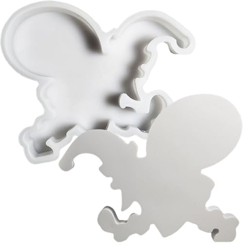 ALEFBET Silikonformen Gießformen, Silikonform Weihnachten, Silikon Gießform Weihnachtsmann trägt Geschenke, Gipsformen zum Gießen, Epoxidharz Formen zur Herstellung von Weihnachtsdeko ALEFBET Silikonformen Gießformen, Silikonform Weihnachten, Silikon Gießform Weihnachtsmann trägt Geschenke, Gipsformen zum Gießen, Epoxidharz Formen zur Herstellung von Weihnachtsdeko von ALEFBET