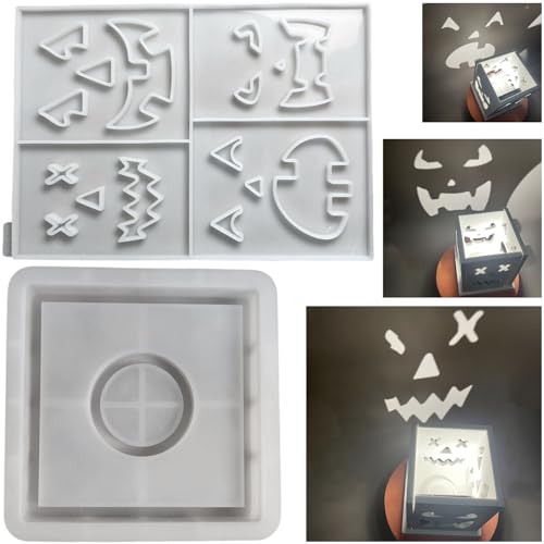 ALEFBET Silikonformen Gießformen, Silikonform Kerzenhalter Halloween Projektion, Silikon Gießform Kerzenhalter zur Herstellung von Kerzenhalter Halloween, Gipsformen zum Gießen ALEFBET Silikonformen Gießformen, Silikonform Kerzenhalter Halloween Projektion, Silikon Gießform Kerzenhalter zur Herstellung von Kerzenhalter Halloween, Gipsformen zum Gießen von ALEFBET