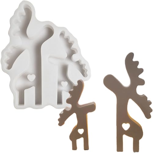 Silikonformen Gießformen, Silikonform Weihnachten Elch, Silikon Gießform Weihnachten, Gipsformen zum Gießen, Epoxidharz Formen zur Herstellung von Weihnachtsdekorationen Silikonformen Gießformen, Silikonform Weihnachten Elch, Silikon Gießform Weihnachten, Gipsformen zum Gießen, Epoxidharz Formen zur Herstellung von Weihnachtsdekorationen von ALEFBET