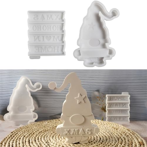 Silikonformen Gießformen, Silikonform Weihnachten Zwerg hält Schild, Silikon Gießform Weihnachten, Gipsformen zum Gießen, Epoxidharz Formen zur Herstellung von Weihnachtsdekorationen Silikonformen Gießformen, Silikonform Weihnachten Zwerg hält Schild, Silikon Gießform Weihnachten, Gipsformen zum Gießen, Epoxidharz Formen zur Herstellung von Weihnachtsdekorationen von ALEFBET