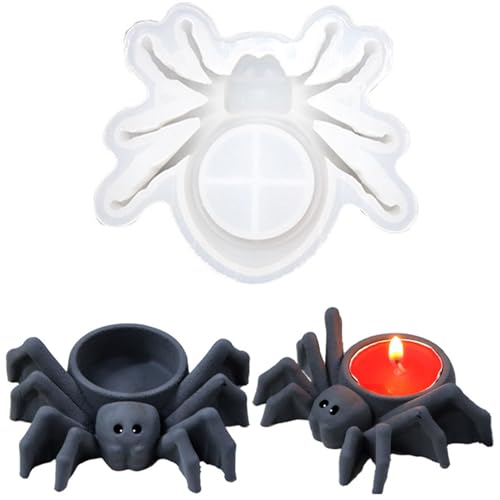 Silikonformen Gießformen Halloween, Silikonform Kerzenhalter Halloween Spinne,Kerzenformen zum Gießen, Spinne Kerzen selber machen Silikon Gießform Silikonformen Gießformen Halloween, Silikonform Kerzenhalter Halloween Spinne,Kerzenformen zum Gießen, Spinne Kerzen selber machen Silikon Gießform von ALEFBET