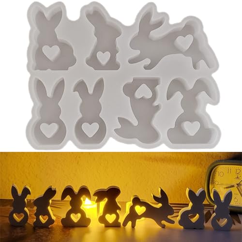 Silikonformen Gießformen Ostern, Silikonform Ostern Hase Sammlung, Silikon Gießform Weihnachten, Gipsformen zum Gießen, Epoxidharz Formen zur Herstellung von Ostern Dekorationen Silikonformen Gießformen Ostern, Silikonform Ostern Hase Sammlung, Silikon Gießform Weihnachten, Gipsformen zum Gießen, Epoxidharz Formen zur Herstellung von Ostern Dekorationen von ALEFBET