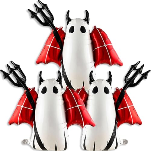 ALEGRE® 3 Stk Halloween Messer und Gabel Dämonengeist Ballon von ALEGRE