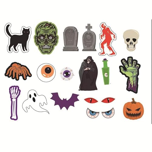 ALEGRE 60 Stück Halloween Kuchendeko D von ALEGRE