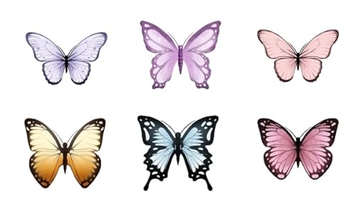 ALEGRE Schmetterling Tortendeko für Geburtstag, Hochzeit, Schulanfang, Abschluss, Babyparty ALEGRE Schmetterling Tortendeko für Geburtstag, Hochzeit, Schulanfang, Abschluss, Babyparty von ALEGRE