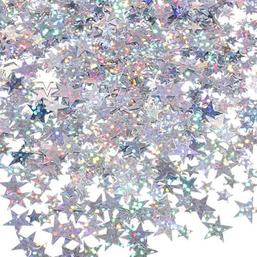Glitzer Streudeko Sterne Konfetti, Glitzersterne Konfetti Weihnachten, Streudeko Weihnachten, Deko Sterne Confetti Tischdeko Weihnachten, Stern Deko Weihnachten, Geburtstag, Hochzeit, Silvester Glitzer Streudeko Sterne Konfetti, Glitzersterne Konfetti Weihnachten, Streudeko Weihnachten, Deko Sterne Confetti Tischdeko Weihnachten, Stern Deko Weihnachten, Geburtstag, Hochzeit, Silvester von ALEGRE