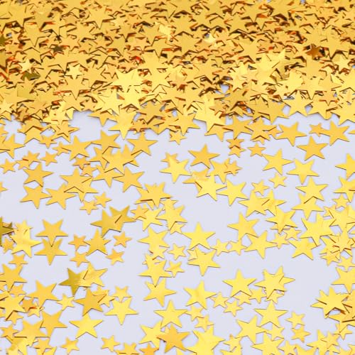 Glitzer Streudeko Sterne Konfetti Gold, 30g Glitzersterne Konfetti Weihnachten, Streudeko Weihnachten, Sterne Confetti Tischdeko Weihnachten, Stern Deko Weihnachten, Geburtstag, Hochzeit, Silvester Glitzer Streudeko Sterne Konfetti Gold, 30g Glitzersterne Konfetti Weihnachten, Streudeko Weihnachten, Sterne Confetti Tischdeko Weihnachten, Stern Deko Weihnachten, Geburtstag, Hochzeit, Silvester von ALEGRE