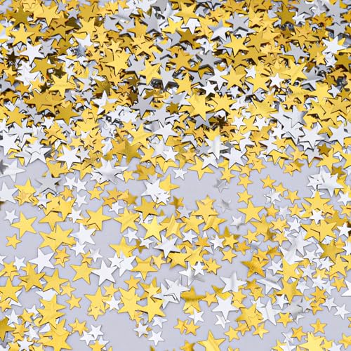 Glitzer Streudeko Sterne Konfetti Gold Silber, Glitzersterne Konfetti Weihnachten, Streudeko Weihnachten, Sterne Confetti Tischdeko Weihnachten, Stern Deko Weihnachten, Geburtstag, Hochzeit, Silvester Glitzer Streudeko Sterne Konfetti Gold Silber, Glitzersterne Konfetti Weihnachten, Streudeko Weihnachten, Sterne Confetti Tischdeko Weihnachten, Stern Deko Weihnachten, Geburtstag, Hochzeit, Silvester von ALEGRE
