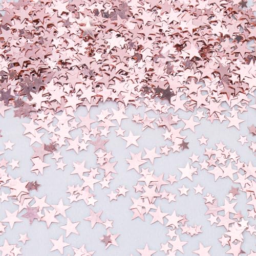Glitzer Streudeko Sterne Konfetti Roségold, Glitzersterne Konfetti Weihnachten, Streudeko Weihnachten, Sterne Confetti Tischdeko Weihnachten, Stern Deko Weihnachten, Geburtstag, Hochzeit, Silvester Glitzer Streudeko Sterne Konfetti Roségold, Glitzersterne Konfetti Weihnachten, Streudeko Weihnachten, Sterne Confetti Tischdeko Weihnachten, Stern Deko Weihnachten, Geburtstag, Hochzeit, Silvester von ALEGRE
