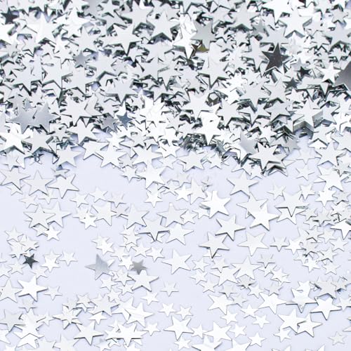 Glitzer Streudeko Sterne Konfetti Silber, Glitzersterne Konfetti Weihnachten, Streudeko Weihnachten, Sterne Confetti Tischdeko Weihnachten, Stern Deko Weihnachten, Geburtstag, Hochzeit, Silvester Glitzer Streudeko Sterne Konfetti Silber, Glitzersterne Konfetti Weihnachten, Streudeko Weihnachten, Sterne Confetti Tischdeko Weihnachten, Stern Deko Weihnachten, Geburtstag, Hochzeit, Silvester von ALEGRE