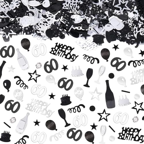 Konfetti 60 Geburtstag Deko,1500 Stück Streudeko 60 Geburtstag Mann Frau,Happy Birthday Tischdeko 60 Geburtstag,60. Geburtstag Deko Confetti,Deko 60 Geburtstag Frauen Männer,Geburtstagsdeko Tisch Konfetti 60 Geburtstag Deko,1500 Stück Streudeko 60 Geburtstag Mann Frau,Happy Birthday Tischdeko 60 Geburtstag,60. Geburtstag Deko Confetti,Deko 60 Geburtstag Frauen Männer,Geburtstagsdeko Tisch von ALEGRE