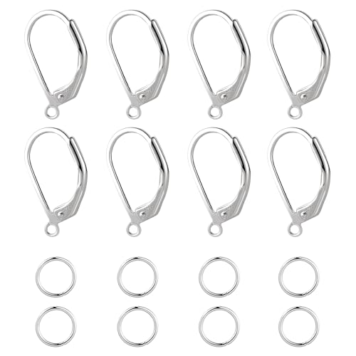 18 Stück 925 Sterling Silber Ohrringhaken Ohrring Hebel Zurück Ohrhaken Französische Ohrring Verschluss Creolen Hebel Zurück Baumelnde Creolen Ohrhaken Silber 925 Ohrringe Selber Machen Set Damen 18 Stück 925 Sterling Silber Ohrringhaken Ohrring Hebel Zurück Ohrhaken Französische Ohrring Verschluss Creolen Hebel Zurück Baumelnde Creolen Ohrhaken Silber 925 Ohrringe Selber Machen Set Damen von ALEXCRAFT