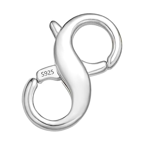ALEXCRAFT Kettenverschluss Silber 925 Verbindungsschnallen Schmuck Verschluss Für Halsketten Armband DIY Schmuckherstellung 9 * 18mm ALEXCRAFT Kettenverschluss Silber 925 Verbindungsschnallen Schmuck Verschluss Für Halsketten Armband DIY Schmuckherstellung 9 * 18mm von ALEXCRAFT
