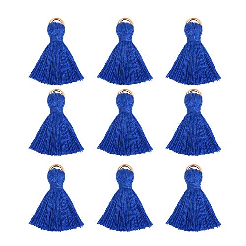 Großhandel Mini-Quasten-Charms, winzige, kurze Baumwollfadenquasten für Handwerk und Schmuckherstellung (95–100 Stück) von ALEXCRAFT