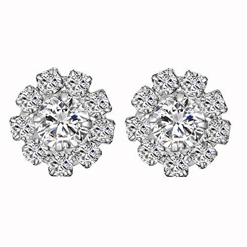 24 Stück Brautstrauß Strass Knopf Flatback Silber Kristall Perlen Strass Blume Brautstrauß für Schmuckherstellung Hochzeitsdekoration 24 Stück Brautstrauß Strass Knopf Flatback Silber Kristall Perlen Strass Blume Brautstrauß für Schmuckherstellung Hochzeitsdekoration von ALEXCRAFT