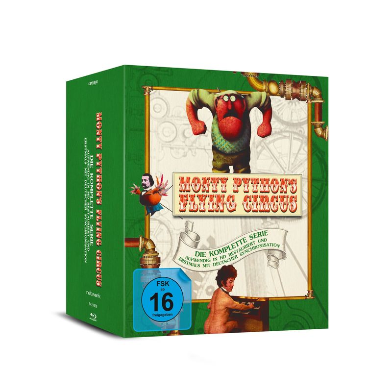 Monty Python's Flying Circus - Die Komplette Serie Auf Blu-Ray (Staffel 1-4) (Blu-ray) von ALIVE