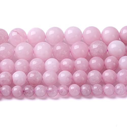 Kunzit-Perlen, rund, lose Perlen für Schmuckherstellung, Armband, Halskette, Kristall, 8 mm, 46 Stück Kunzit-Perlen, rund, lose Perlen für Schmuckherstellung, Armband, Halskette, Kristall, 8 mm, 46 Stück von ALJXMNASFSS1