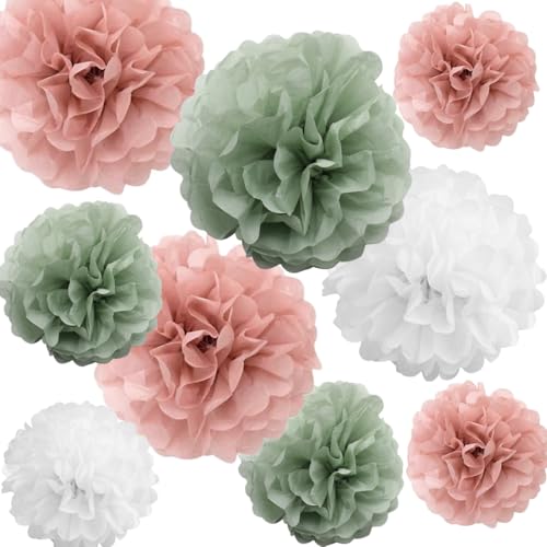 Dusty Rose Mauve Rosa Salbeigrün Seidenpapier Blumen Wandbehang Hintergrund Dekorationen für Boho Hochzeit Babyparty Geburtstag Gitter Kinderzimmer Garten Dekor Dusty Rose Mauve Rosa Salbeigrün Seidenpapier Blumen Wandbehang Hintergrund Dekorationen für Boho Hochzeit Babyparty Geburtstag Gitter Kinderzimmer Garten Dekor von ALLHEARTDESIRES